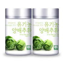 유기농마루 유기농 양배추환, 100g, 2개