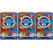 크리넥스 유한킴벌리 홈냅킨 각티슈, 혼합색상, 3개, 6개입