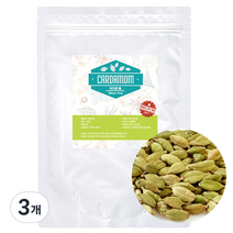 바름 카다몬 향신료, 100g, 3개