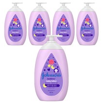 존슨즈베이비 베드타임 베이비 로션, 500ml, 5개