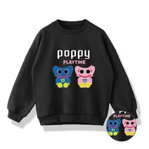 아동용 큐티 아동용 허기 워기 퍼피플레이타임 맨투맨