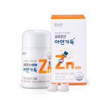 함소아 글루콘산 아연가득, 120정, 1개