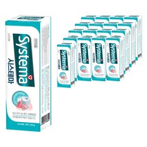 시스테마 아이스민트 알파 치약, 18개, 120g