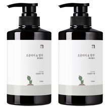 살림백서 오푼티아 앤 밤부 바디워시 유칼립투스향, 500ml, 2개