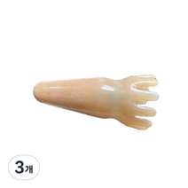 마켓에이 물소뿔 두피마사지 문어괄사 2호, 백각, 3개
