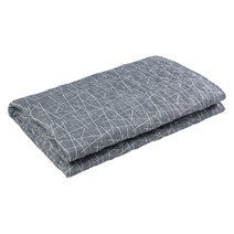 엔뚜마노 무자계 전기요 YW-00102, 그레이스틱, 더블 (135 x 180 cm)