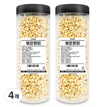 고미네 볶은 현미 BIG, 250g, 4개