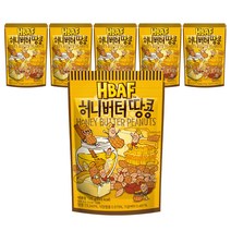 HBAF 허니버터 땅콩, 120g × 6개