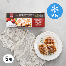 벨지움 슈가와플 10개입 (냉동), 550g, 5개