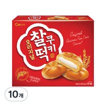 청우식품 오리지널 찰떡쿠키 12p, 258g, 10개
