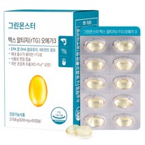 그린몬스터 맥스 rTG 알티지 오메가3, 60캡슐, 1개