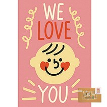 아트조이 DIY 명화그리기 10 x 15 cm, We love you