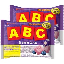 ABC 블루베리 요거트, 72g, 2개