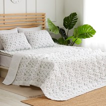 라몬떼 메리메리 시어서커 누빔이불, 그린