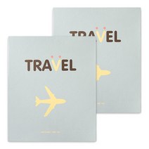 투영디자인 4 x 6 포토앨범 160포켓 2p, 그레이, 40매