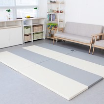 엘키즈 프리미엄 항균 폴더매트 2p, 모노그레이