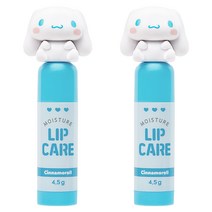 아텍스 산리오 캐릭터즈 시나모롤 립케어, 무향, 4.5g, 2개