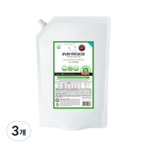 에버미라클 EM 세탁세제 프리미엄 리필, 800ml, 3개