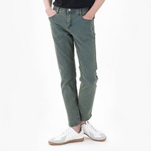 투디오션 남성용 쫀쫀 히든밴딩 9부 데님팬츠