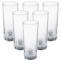 코멧 키친 아이스 얼음컵 320ml, 6개입