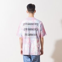 큐티에잇가먼츠 FG CANDYFLOSS TIE DYE 반팔 티셔츠