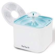 딩동펫 플라워 반려동물 정수기 2L + 필터 1P, RK60, 블루