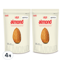 너트리 아몬드 슬라이스, 4개, 500g