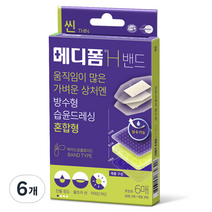 메디폼 H 방수밴드 혼합형 6p, 6개