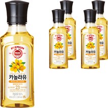 해표 카놀라유, 250ml, 5개