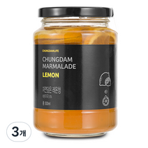 청담라이프 프리미엄 수제 레몬청, 500ml, 3개, 3개
