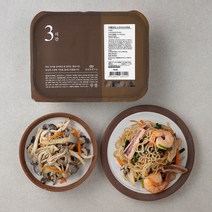 집반찬연구소 해물잡채 200g + 느타리버섯볶음 180g, 1팩