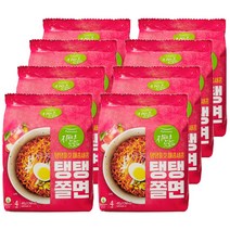 풀무원 탱탱쫄면 4개입, 123g, 8개