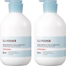 일리윤 세라마이드아토6.0 탑투토워시 1000ml, 2개