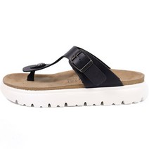 쥬비샵 스트랩 버클 쪼리 슬리퍼 4cm