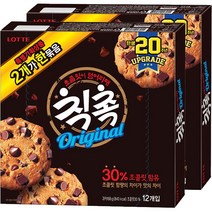 롯데 칙촉 오리지널, 168g, 2개
