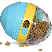 [강아지간식공] 스니피즈 거위알 강아지 소리나는 노즈워크 간식 장난감 공, 혼합색상, 1개
