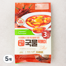 풀무원 우리쌀 국물떡볶이 3인분, 523.5g, 5개