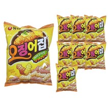 농심 오징어집, 151g, 8개
