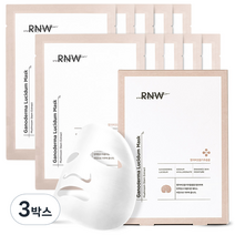 알엔더블유 게노더마 루시덤 영지 수분 보습 마스크팩, 10개입, 3박스