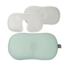 라비베베 유아용 텐셀 에어 필로우 짱구베개, 민트