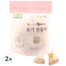 백년지기 유기 연꽃차 티백, 20g, 2개, 2개