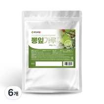 백장생 토종 뽕잎가루, 6개, 300g