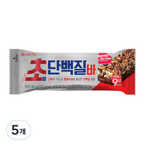 롯데제과 초 단백질바, 40g, 5개