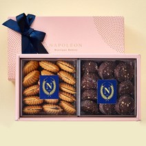 나폴레옹베이커리 미니쿠키 바닐라초코 140g + 쇼콜라아망드 140g, 1세트