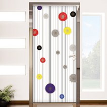 꾸밈 현관문 시트지, 모던러프라운드패턴