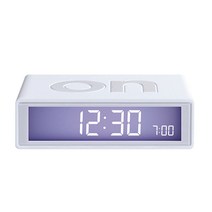 렉슨 FLIP ALARM CLOCK, 화이트, LR130 W