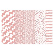 더블유 CM40수 트윌 이캇핑크 원단150 x 450 cm