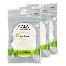 CALA NON LATEX 라운드 스폰지 2입, 3개