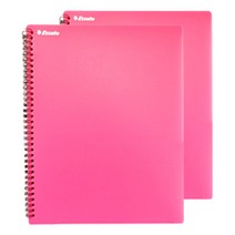 에셀트 폴리 8 포켓 폴더 2개, PINK