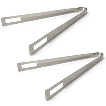 바이맥스 호레카 직사각 타공집게 250mm 2개, 실버